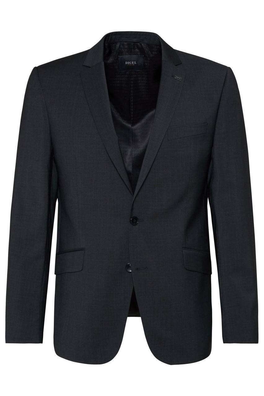 Digel Abito digel slim fit grigio antracite lana marzotto super 100's Saldi