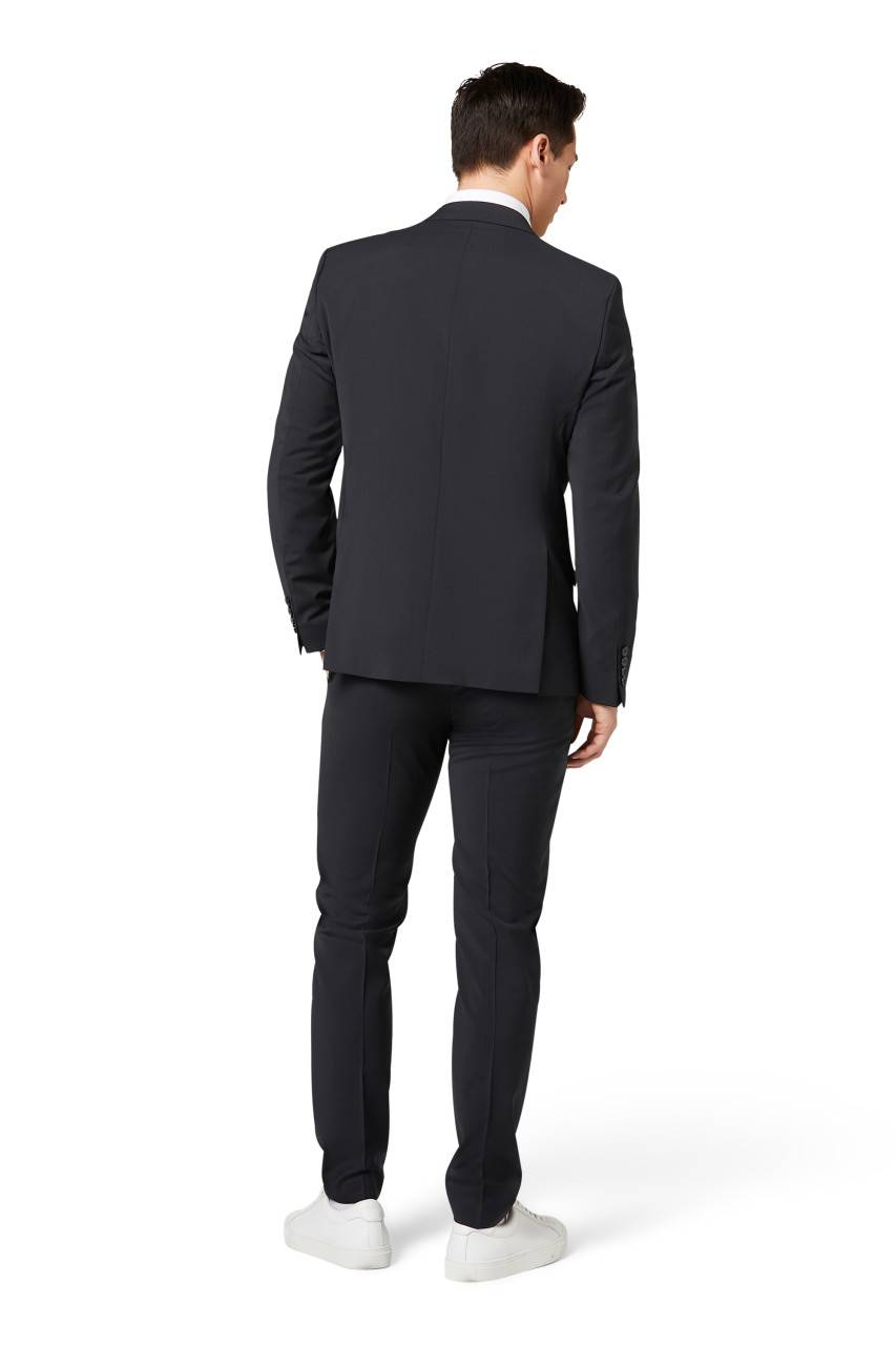 Digel Abito digel slim fit blu scuro lana marzotto super 100's Vendita Calda