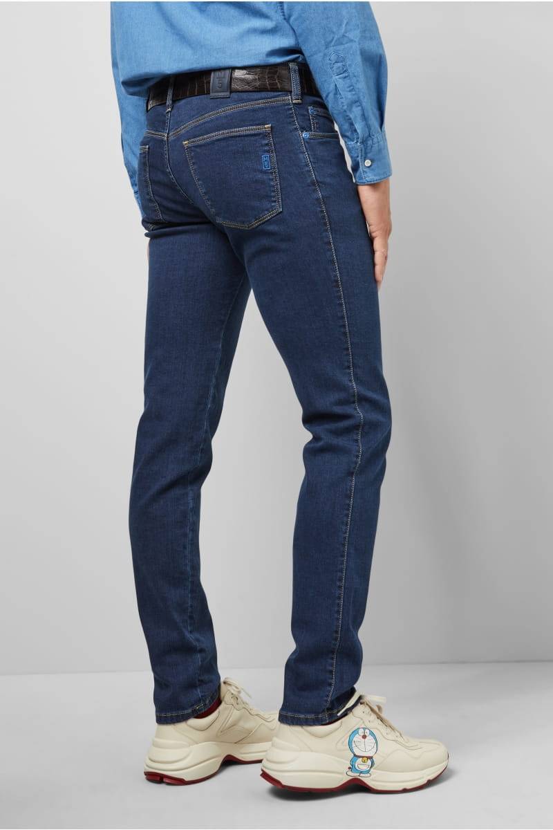 Meyer Jeans blu super slim fit stretch m5 by meyer Outlet