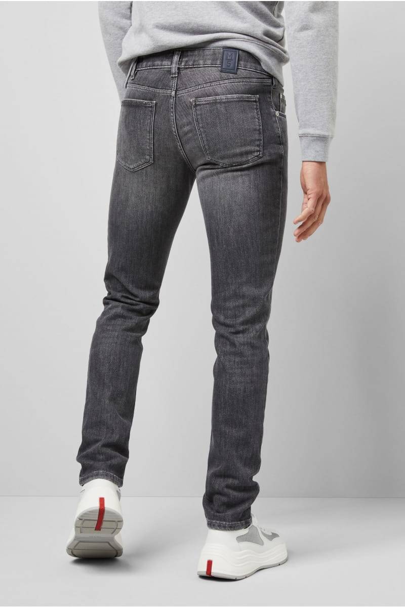 Meyer Jeans grigio lavato super slim m5 by meyer In Vendita
