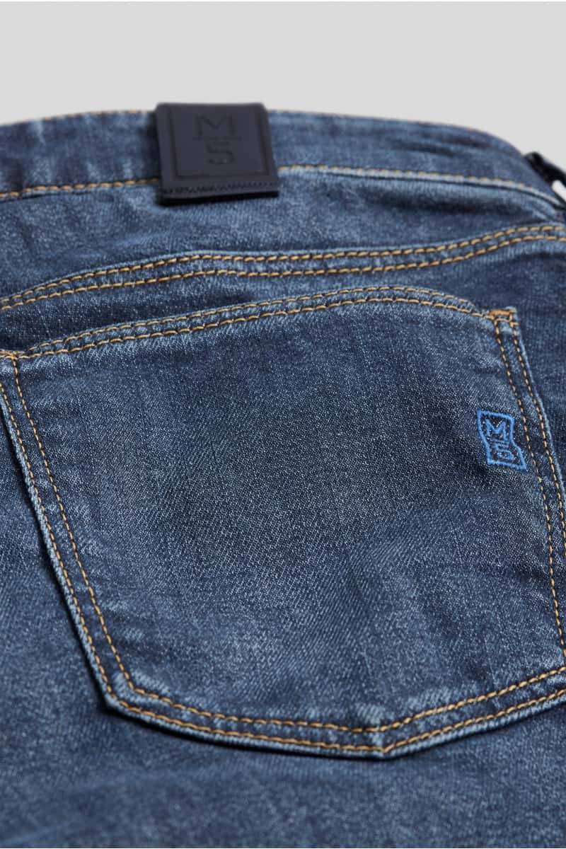 Meyer Jeans slim fit denim blu scuro vintage m5 by meyer Offerte