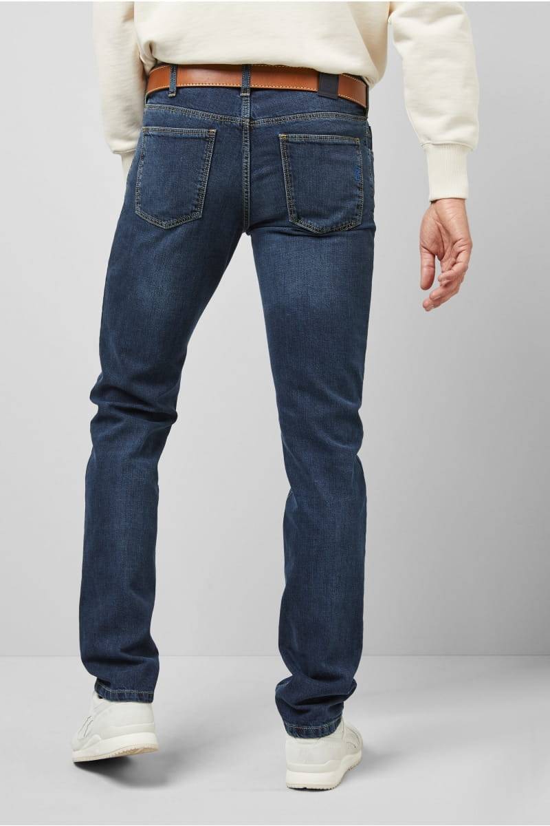 Meyer Jeans slim fit blu stone washed m5 by meyer Saldi Di Fabbrica