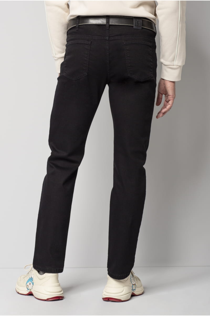 Meyer Jeans nero regular fit fair traded m5 by meyer Vendite Flash
