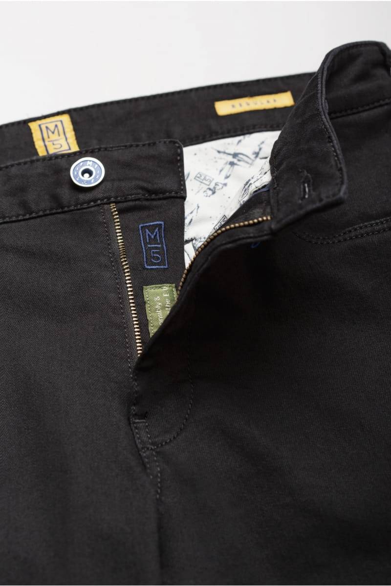 Meyer Jeans nero regular fit fair traded m5 by meyer Vendite Flash