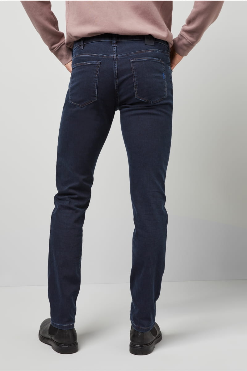 Meyer Jeans slim fit blu denim stretch bio m5 by meyer Moda