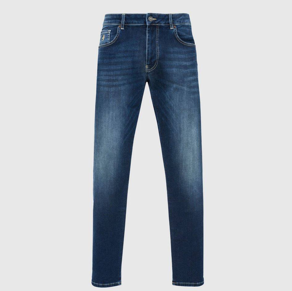 MCS Jeans mcs slim fit super stretch demim lavaggio medio Italy