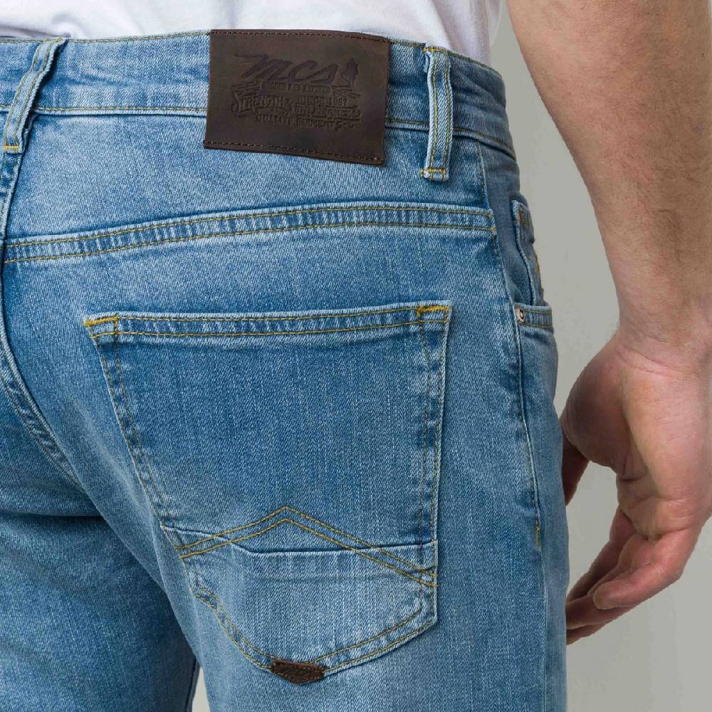 MCS Jeans mcs regular fit denim chiaro stretch Offerta esclusiva