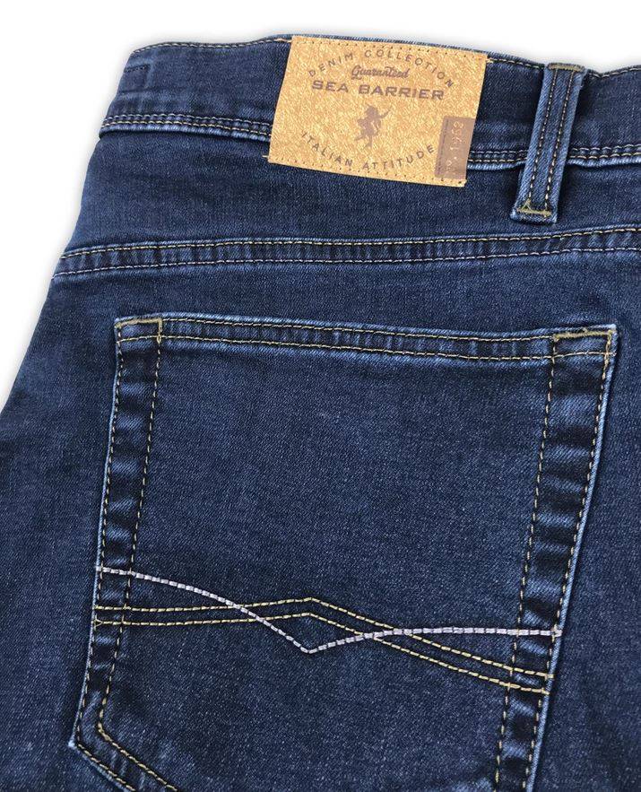 Sea Barrier Jeans blu denim stone washed sea barrier modern fit Vendita