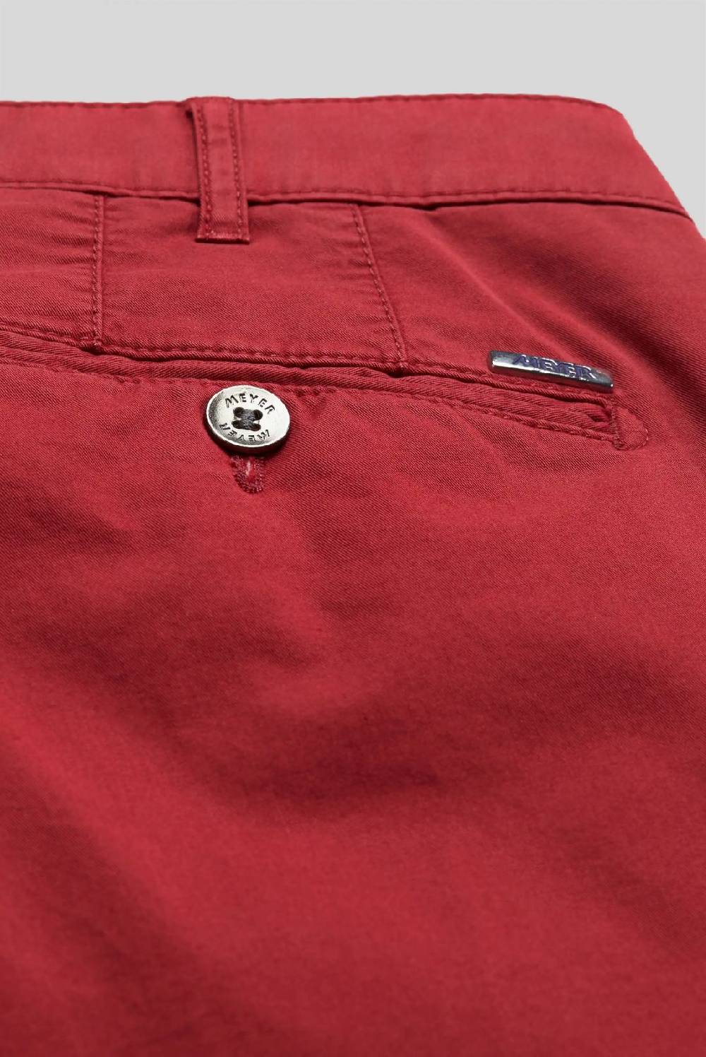 Meyer Pantalone rosso meyer cotone bio stretch modern fit Spedizione Gratuita