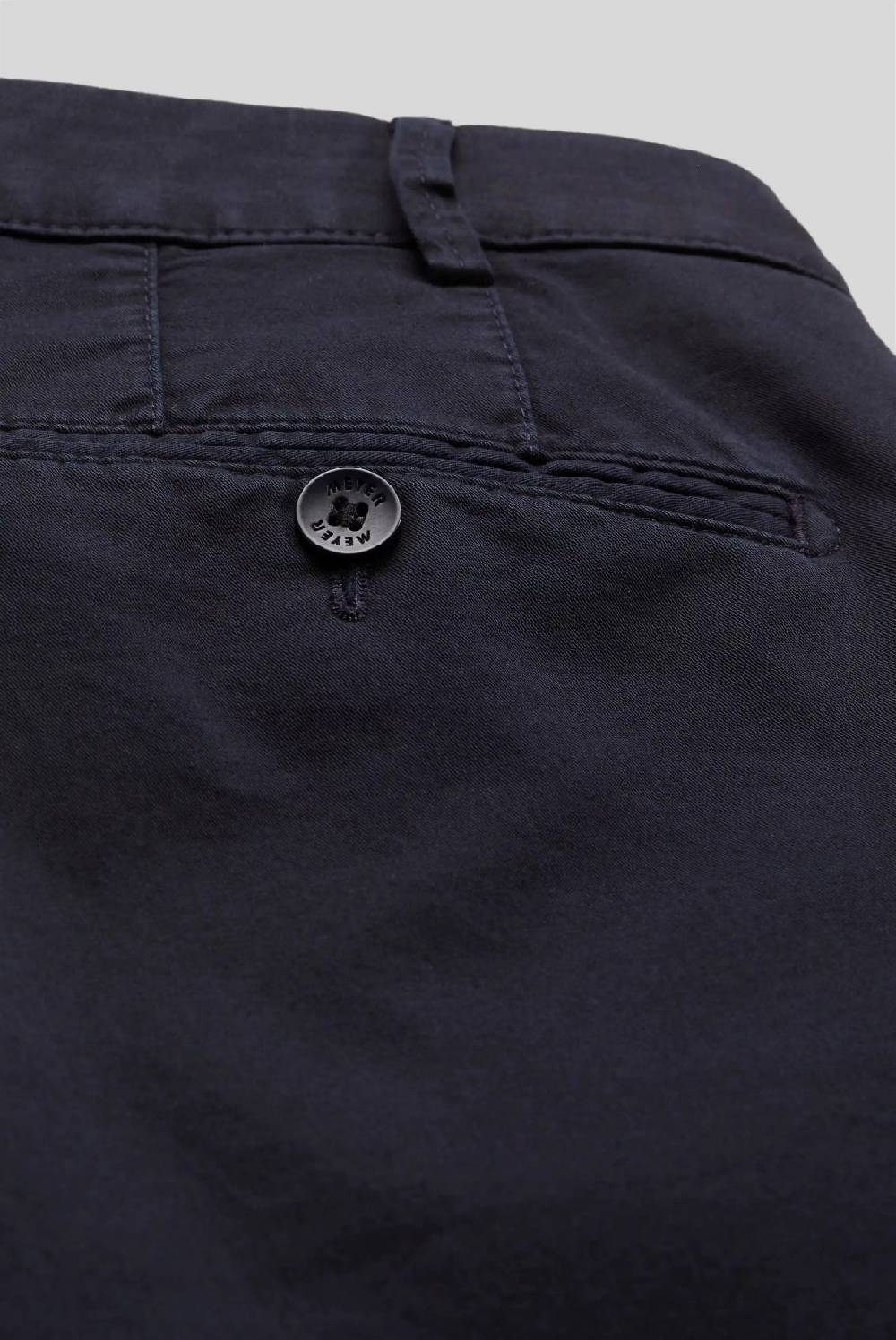 Meyer Pantalone blu meyer cotone bio stretch modern fit Negozi Online