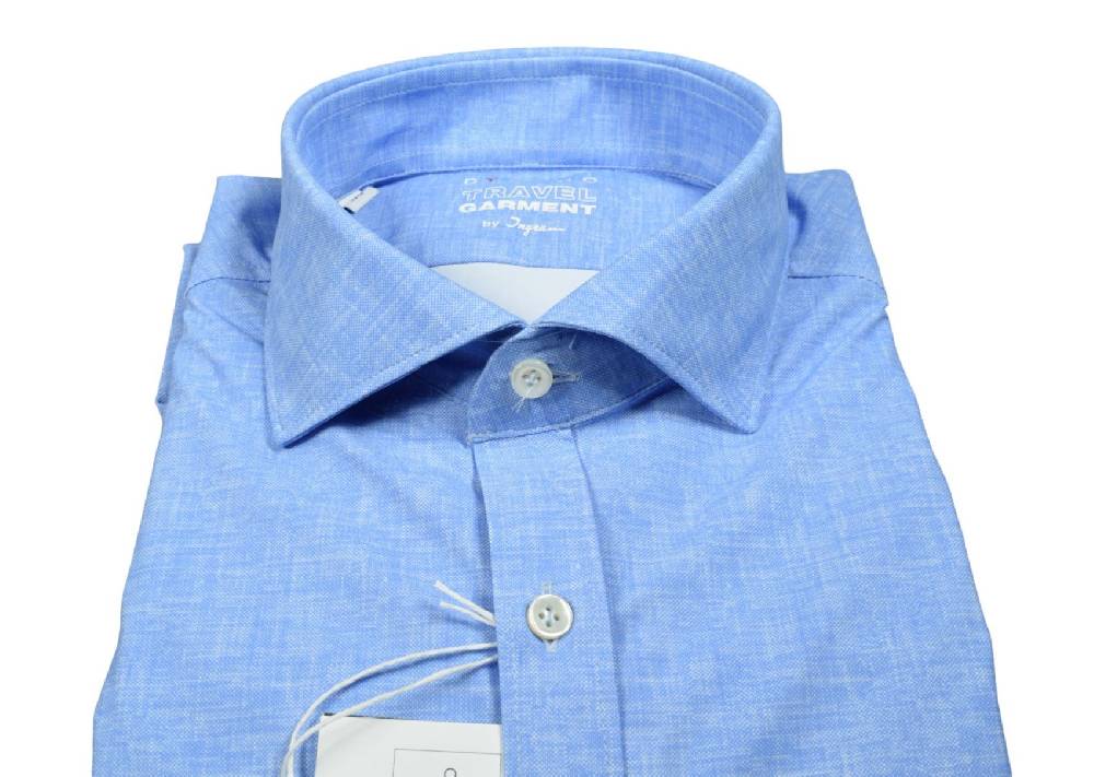 Ingram Camicia celeste ingram dynamo tessuto performante vestibilità slim fit Limitato a 3 giorni