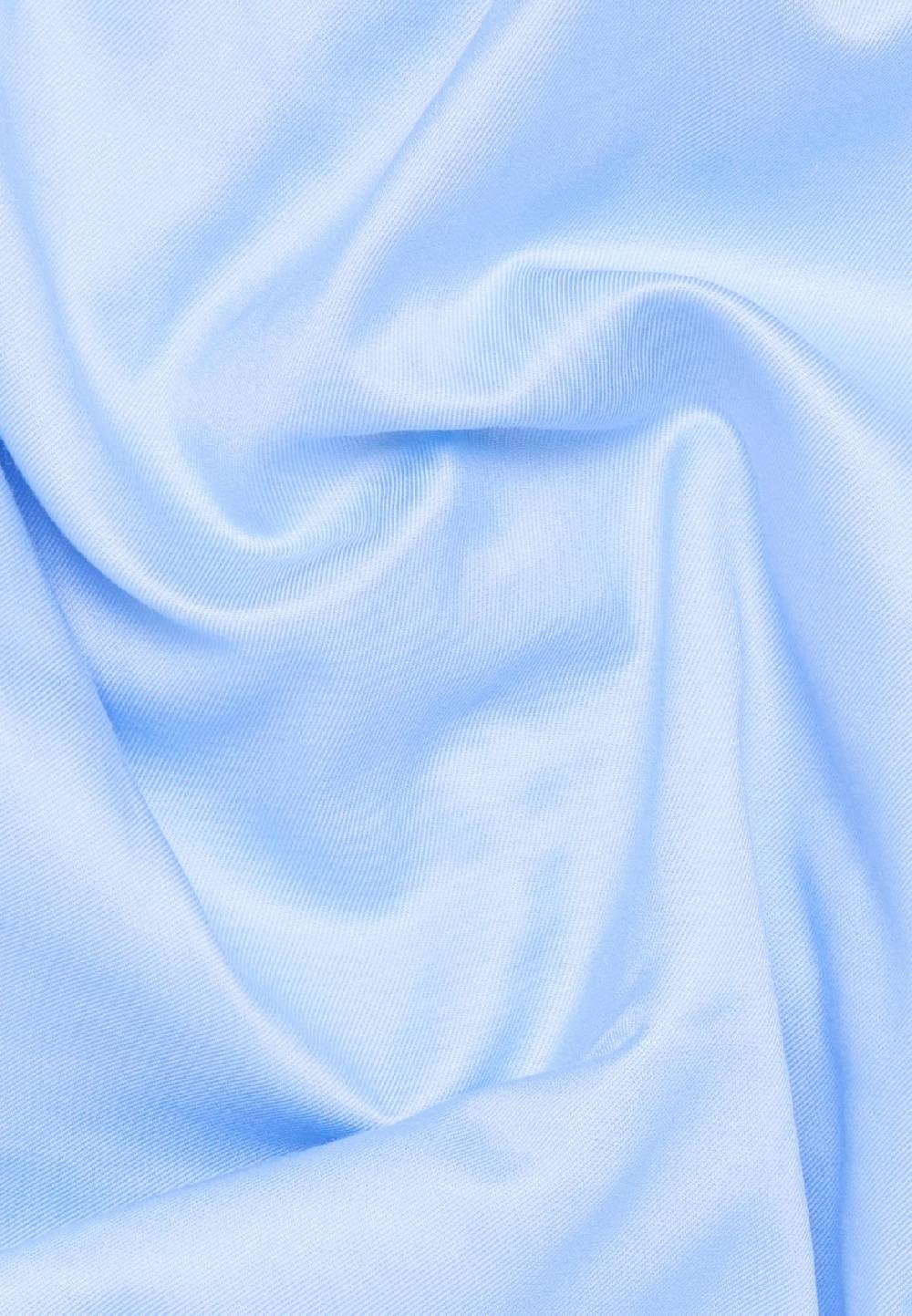 Eterna Camicia celeste eterna cotone twill ritorto modern fit Italy