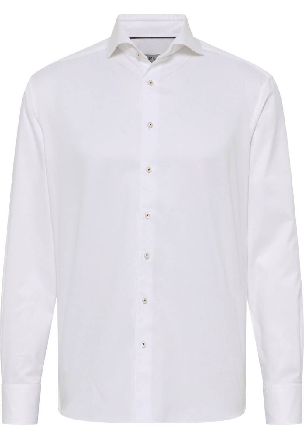 Eterna Camicia bianca eterna cotone twill ritorto modern fit Italia