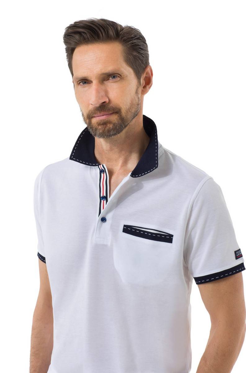Green Coast Polo regular fit green coast in filo di scozia In Vendita