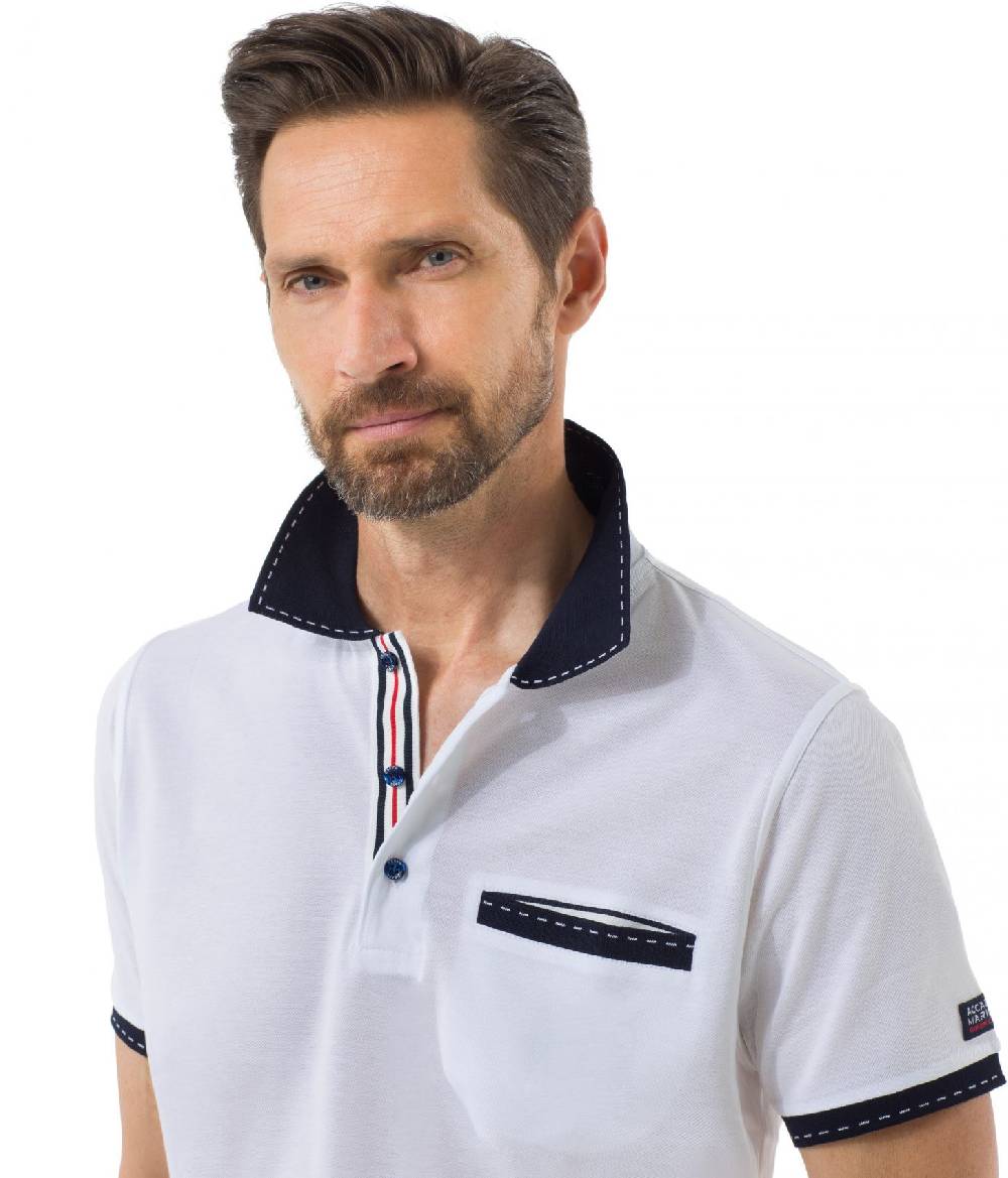 Green Coast Polo regular fit green coast in filo di scozia In Vendita