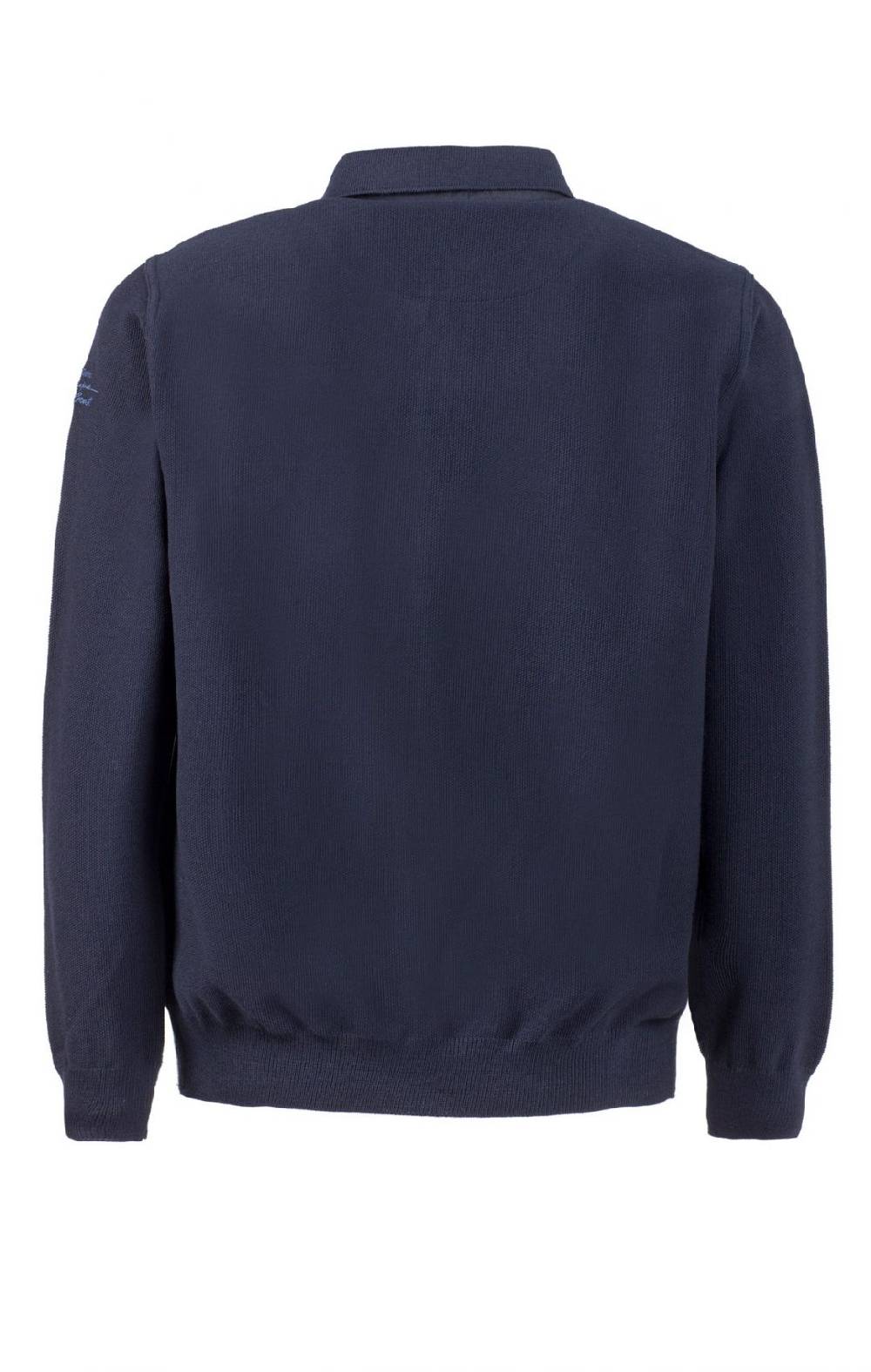 Green Coast Polo blu green coast modern fit filato nautico idrorepellente Hotsell