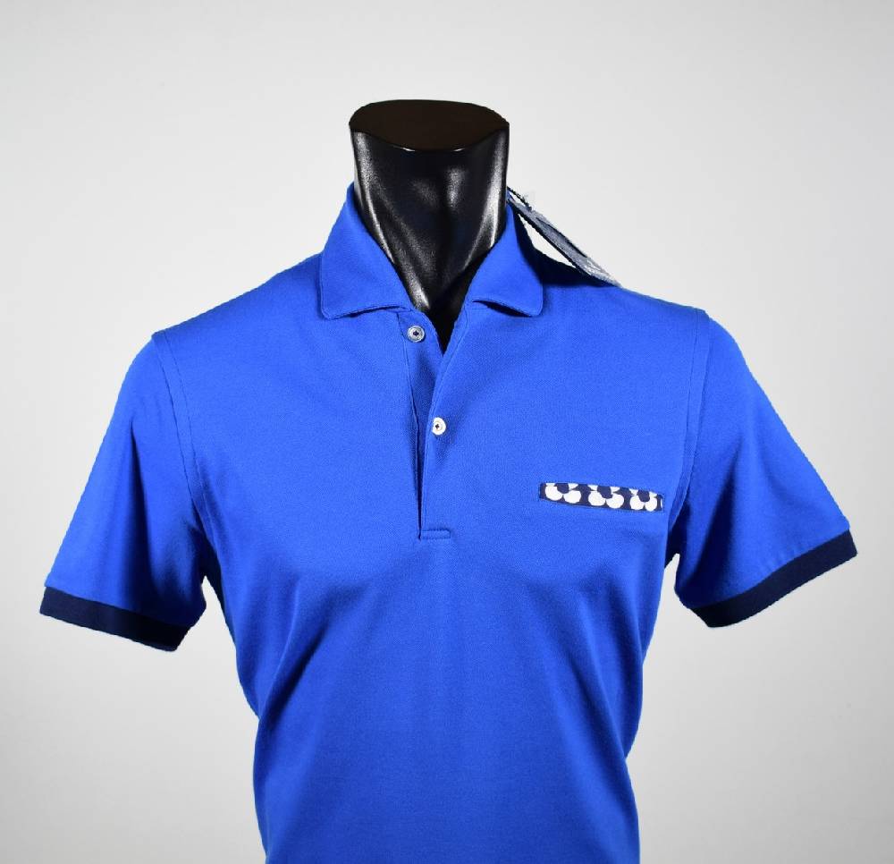Ocean Star Polo slim fit ocean star con taschino profilo in contrasto Negozio