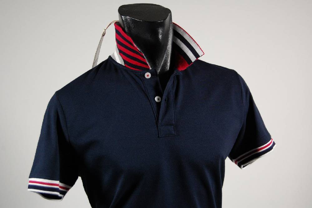 Ocean Star Polo ocean star con sotto collo in contrasto tre colori Offerta speciale