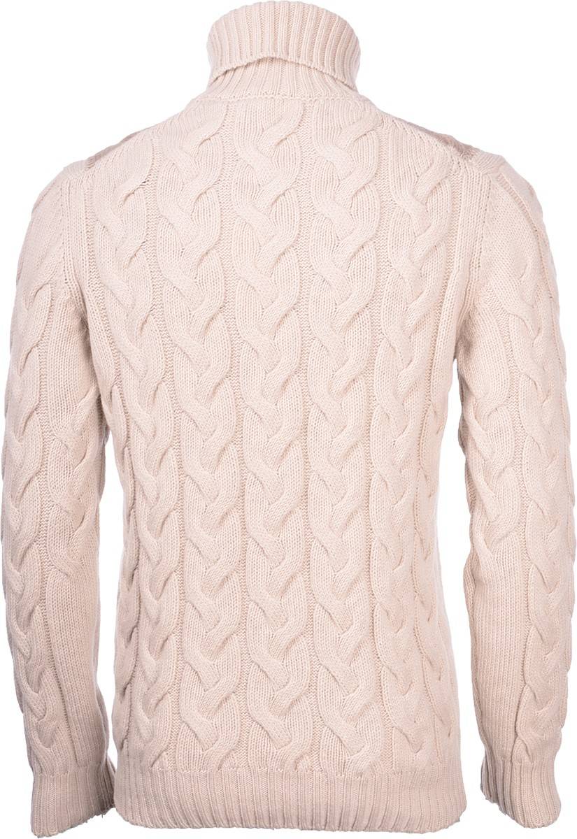 Gran Sasso Maglione a dolcevita gran sasso panna in pura lana air wool Latest fashion