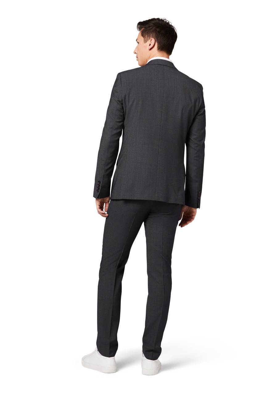 Digel Abito digel drop quattro corto slim fit in pura lana tollegno super 120's blu e grigio Latest stili
