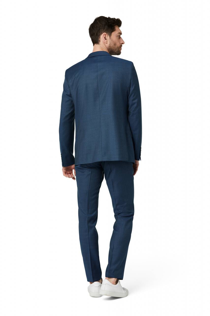 Digel Abito bluette drop quattro corto slim fit digel lana stretch zignone Promozione temporanea