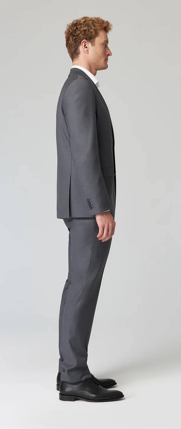 Roy Robson Abito grigio medio roy robson lana stretch drop sei regular fit Offerta speciale della fabbrica