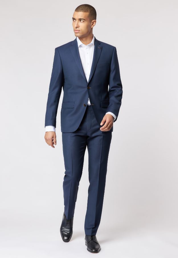 Roy Robson Abito blu roy robson lana reda drop quattro comfort fit Sostegno trimestrale