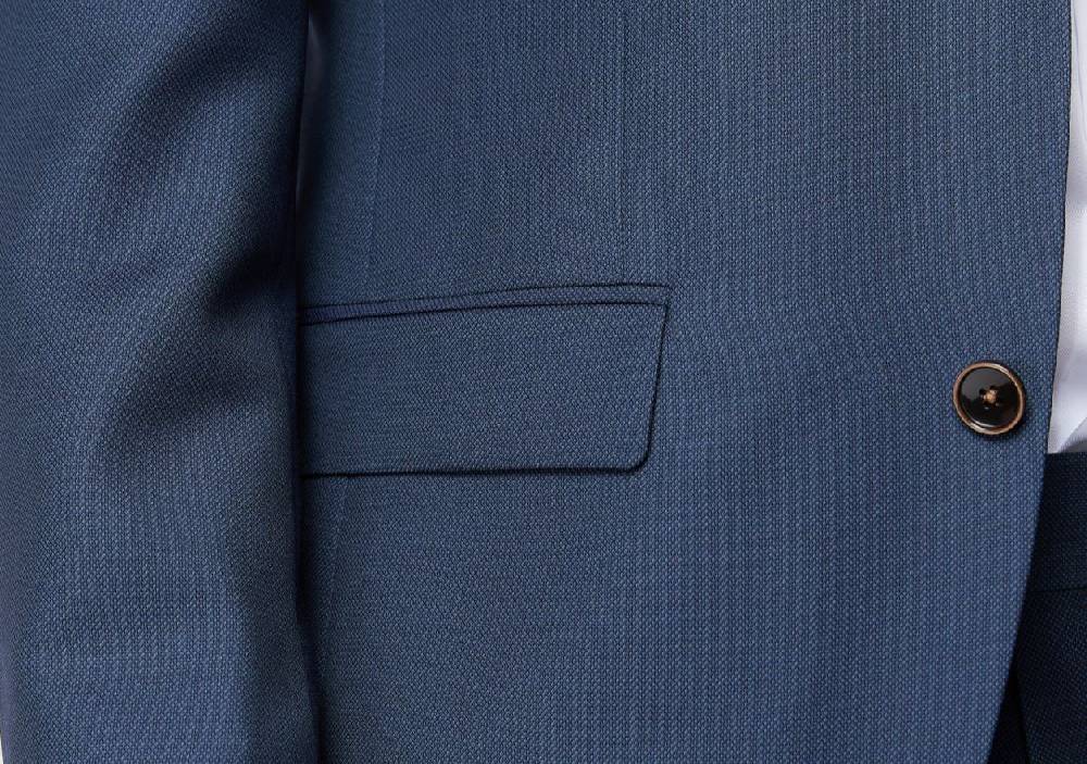 Roy Robson Abito blu roy robson in lana reda super 130's drop sei regular fit Fino al 55% di sconto
