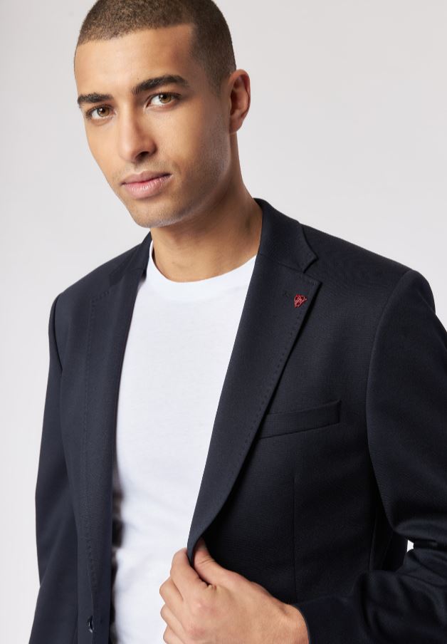 Roy Robson Abito blu roy robson slim fit in jersey stretch Discount Store per i nuovi prodotti