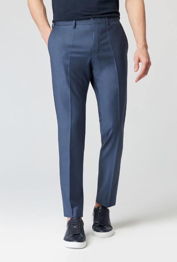 Roy Robson Abito blu navy roy robson slim fit lana bi-stretch Enormi sconti