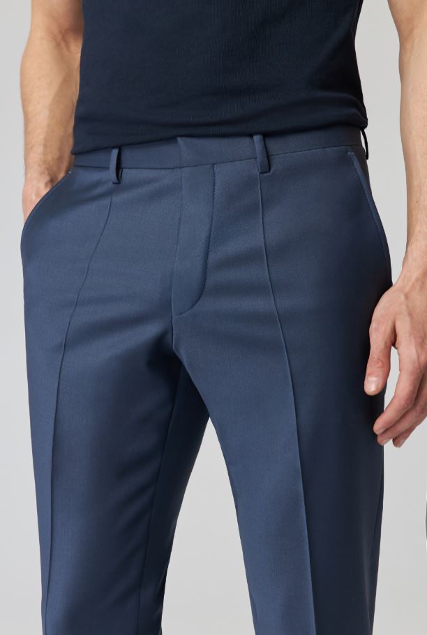 Roy Robson Abito blu navy roy robson slim fit lana bi-stretch Enormi sconti