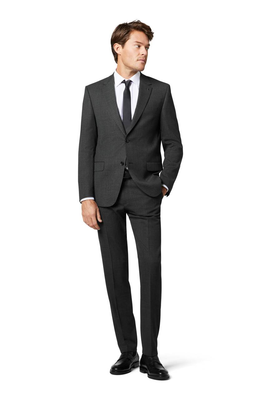 Digel Abito verde scuro digel drop quattro corto lana stretch comfort 2025