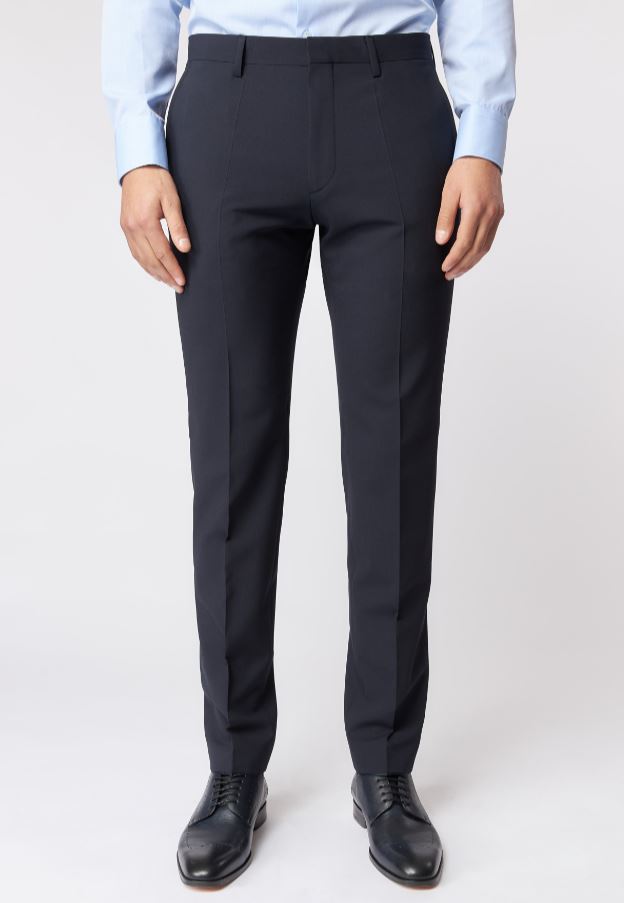Roy Robson Abito blu slim fit roy robson lana stretch Nuovo
