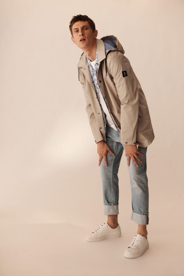 Digel Trench beige digel sfoderato con cappuccio staccabile Pezzi Unici