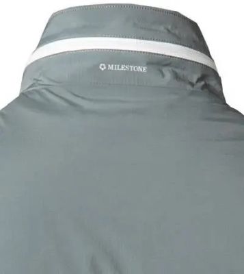 Milestone Filed jacket grigio milestone modern fit Soddisfazione Garantita