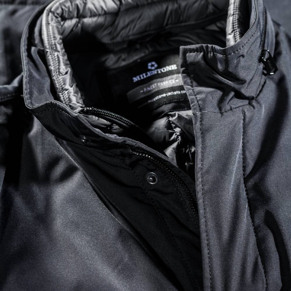 Milestone Field jacket raffinato blu milestone modern fit Acquista Ora