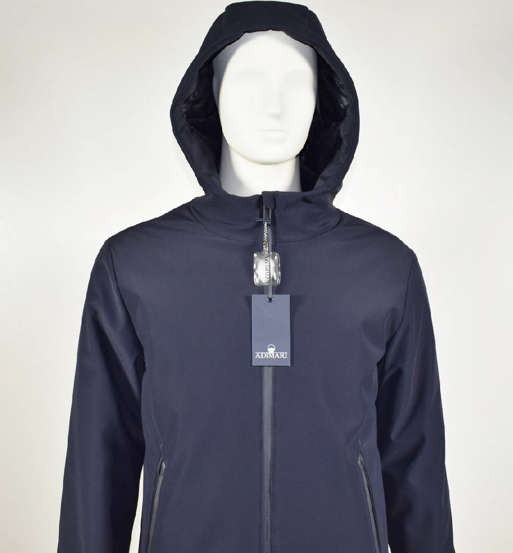Adimari Giacca sportiva a fondo dritto con cappuccio adimari Fino Al -60%