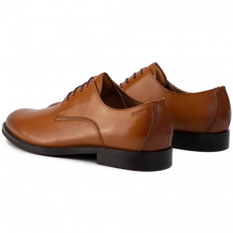 Digel Scarpa modello derby digel color cognac in vera pelle Saldi