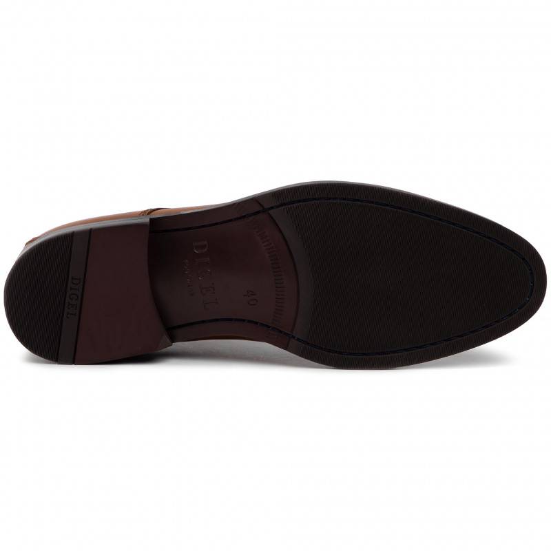 Digel Scarpa modello derby digel color cognac in vera pelle Saldi