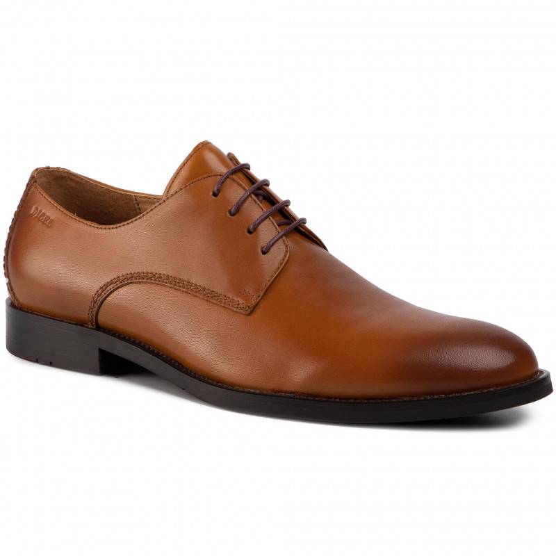 Digel Scarpa modello derby digel color cognac in vera pelle Saldi