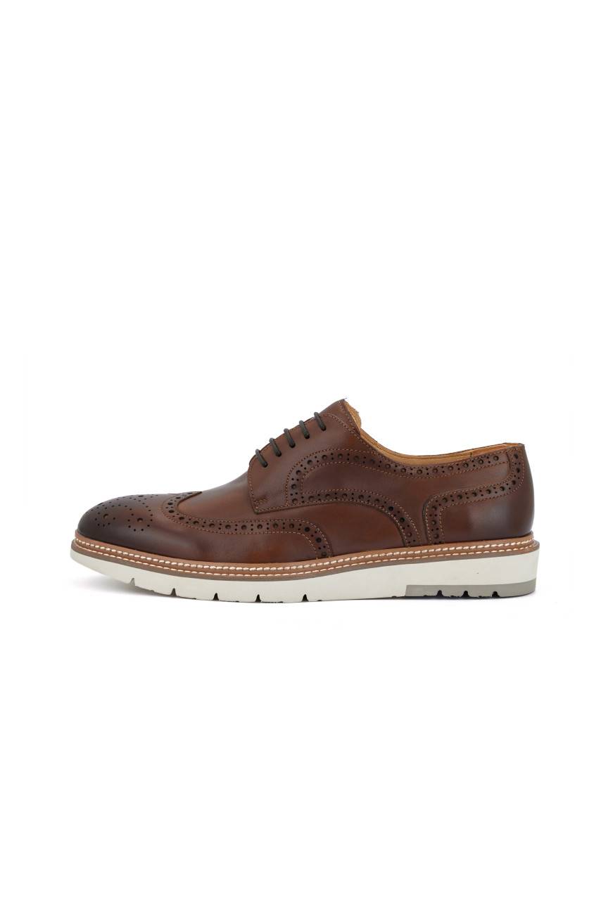 Digel Scarpa francesina all'inglese digel marrone fondo gomma Vendita Calda