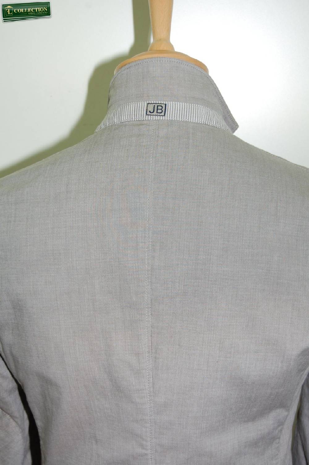 John Barritt Giacca moda cotone lavato grigio John Barritt Negozio online di fabbrica