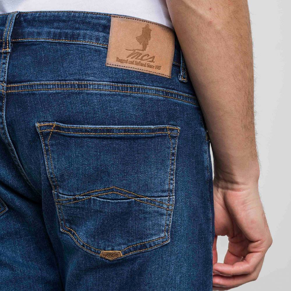 MCS Jeans mcs neon blu denim lavaggio leggero Flash Sale