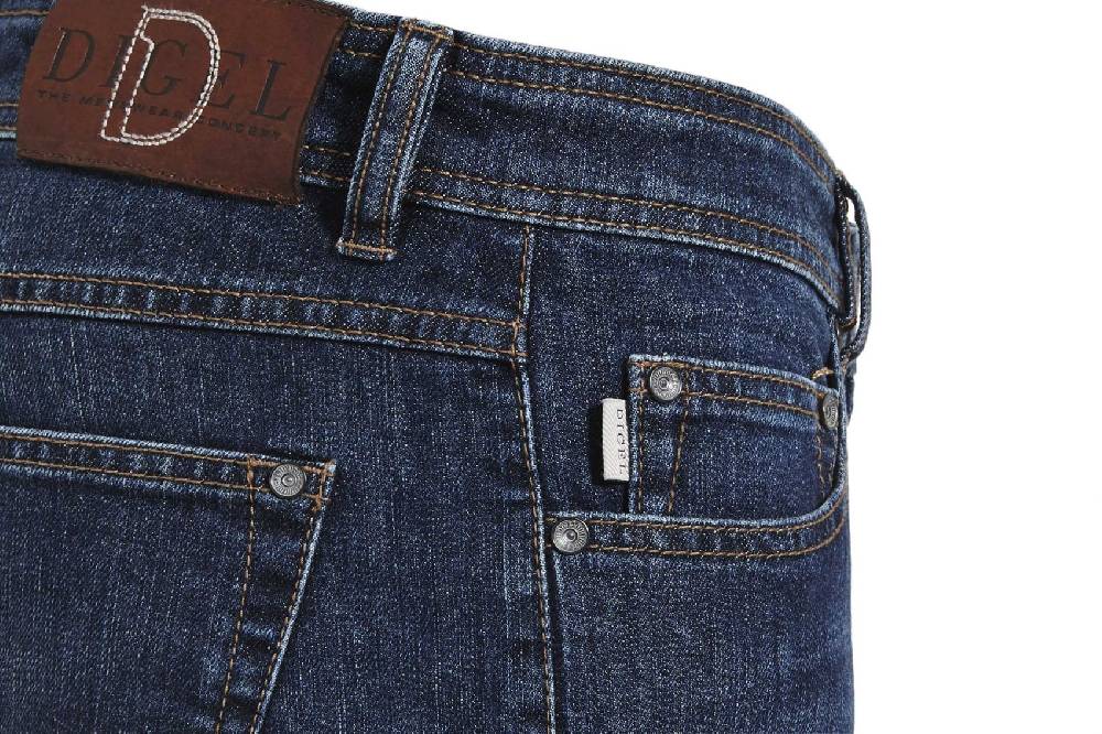 Digel Jeans digel denim stretch blu lavaggio leggero stone washed modern fit Black Friday