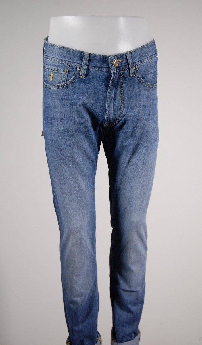 MCS Jeans mcs denim chiaro stone wash slim fit lunghezza 36 Offerta natalizia