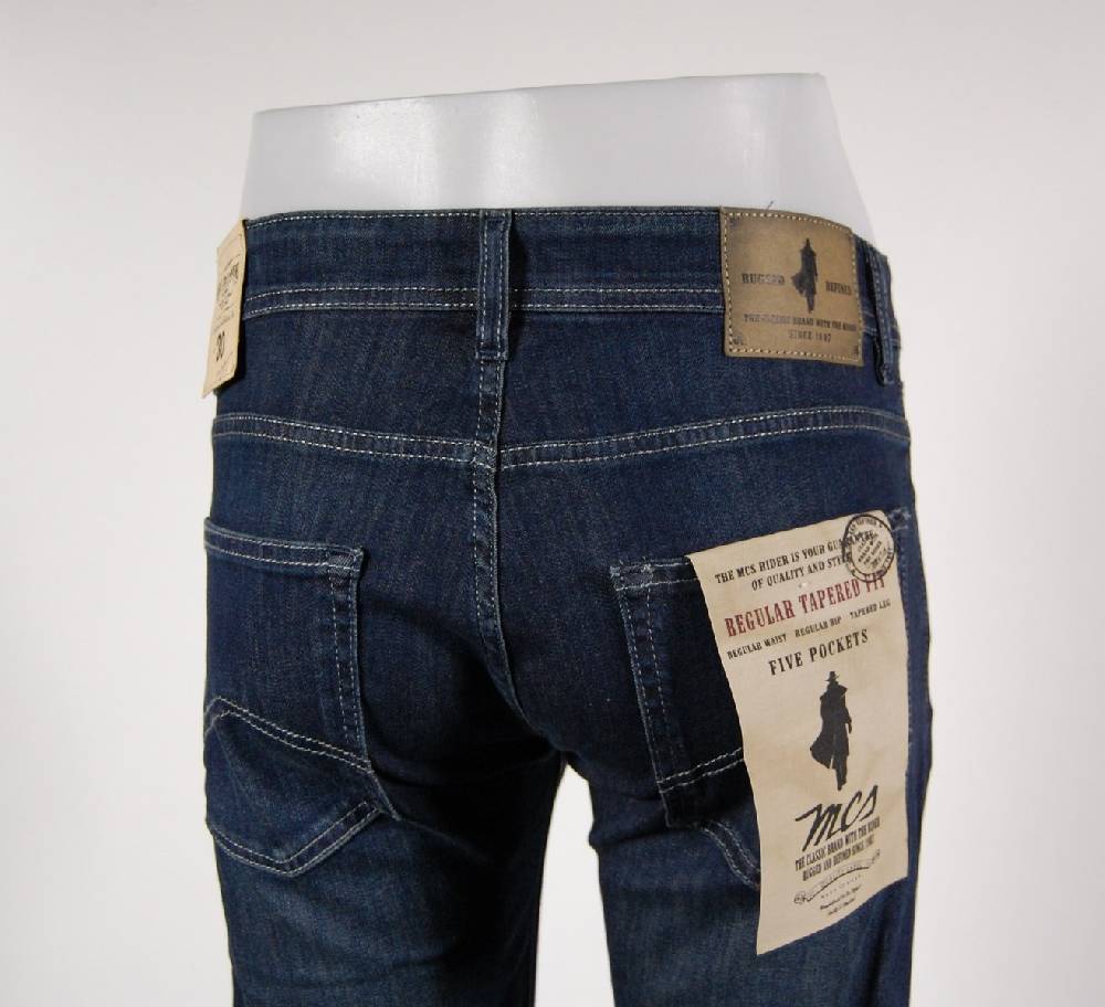 MCS Jeans denim stretch cinque tasche mcs lavaggio medium wash Offerta Pasqua