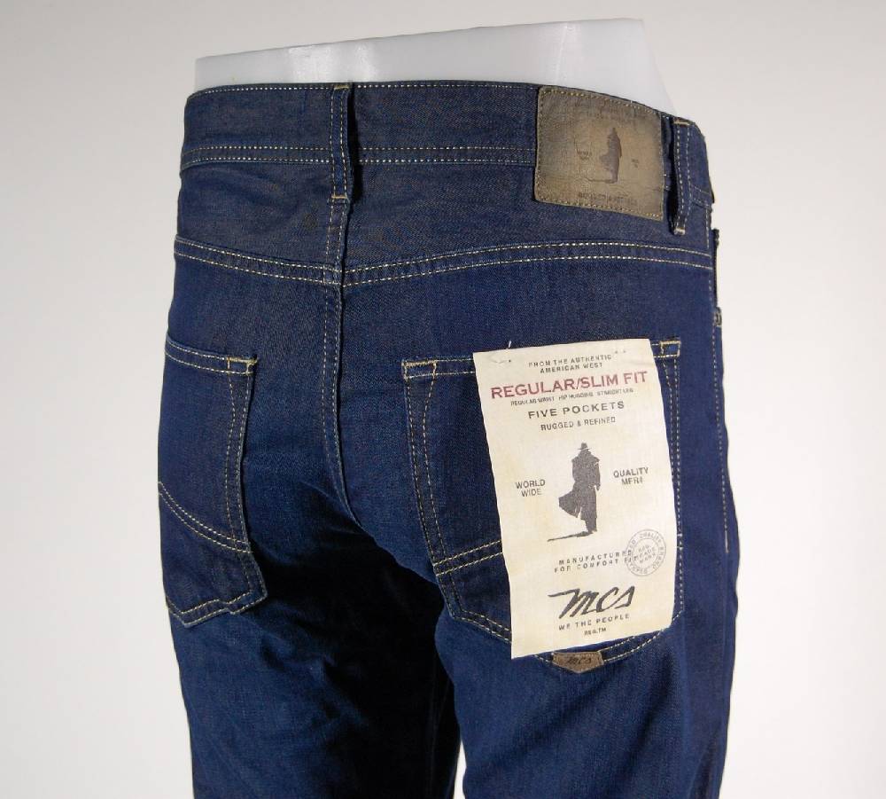 MCS Jeans mcs blu lavato stone wash lunghezza L36 Offerta per la Festa della Mamma