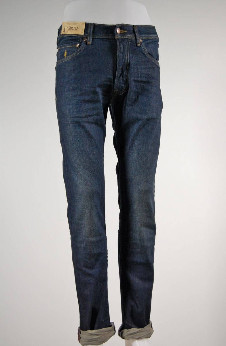 MCS Jeans mcs cotone stretch con risvolti Smaltimento dello stoccaggio