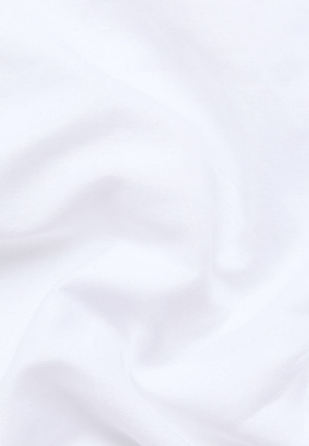Eterna Camicia eterna in cotone e lino bianca modern fit Offerte stagionali