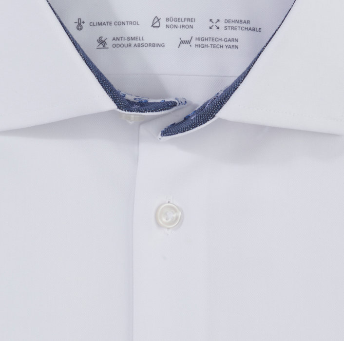 Olymp Camicia olymp bianca modern fit dynamic flex Only for today